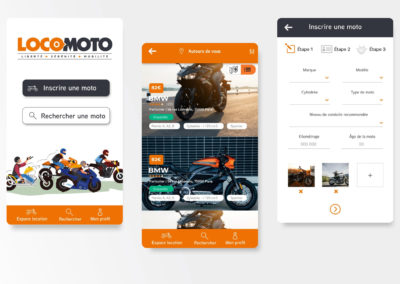 Locomoto – webdesign application et site internet responsive